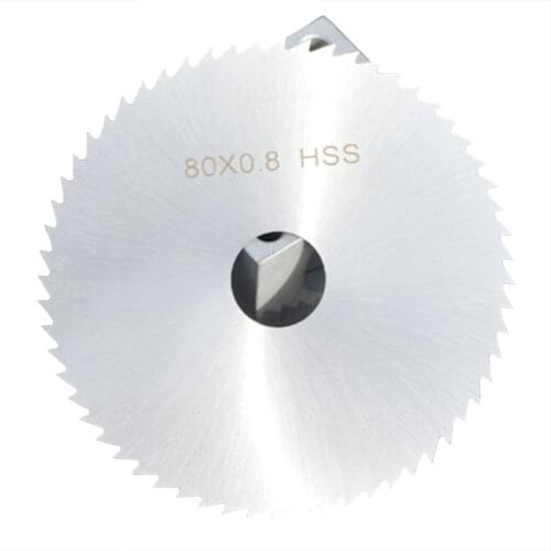 Mini Circular Saw Blade Diameter 80mm HSS High-Speed Steel 72-Teeth Wheel Discs 22mm Aperture For Wood Aluminum Cutting Tool