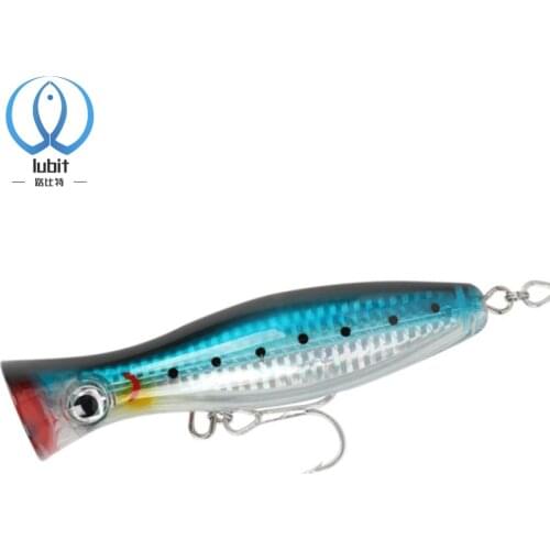 Lubit fishing lure 2020 NEW popper Lure Topwater seawater Hard Bait Iscas 12cm 42g top water hard bait Raiden Pop GT popper