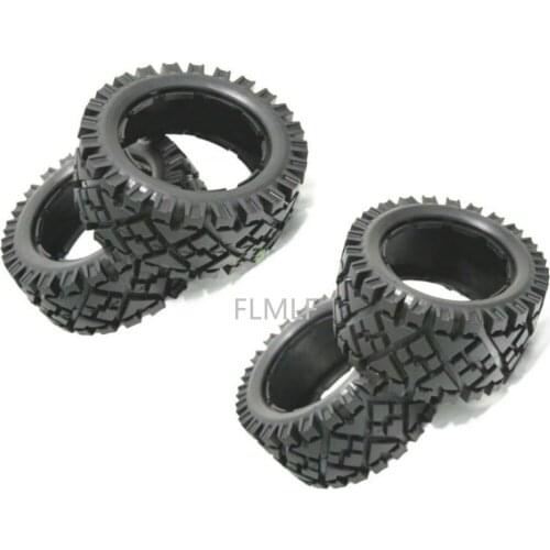 All Terrain Front or Rear Strong Grip Strong Wear Resistance Tire Skin Fit for 1/5 HPI ROVAN ROFUN KM BAJA 5B Ss Parts