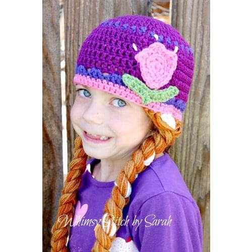 Free shipping,Queen hat girls hat ,childrens handmade crochet hat caps ,Children 's Princess Girl hat 100% cotton