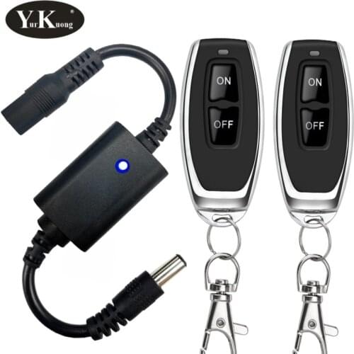 LED Light strip Remote Switch kitchen 3A 3.7V 5V 6V 7.4V 9V 12V Desk Table Reading Lamp RF Wireless Remote Control Switch 433