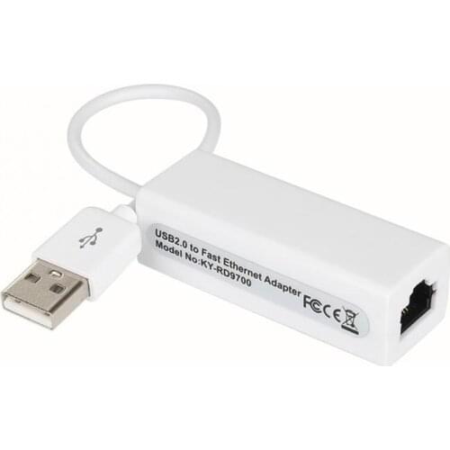 USB Ethernet Adapter 10Mbps Network Card RJ45 USB C Lan For Windows 7/8/10 Laptop Computer D9700 USB Wired Internet Cable