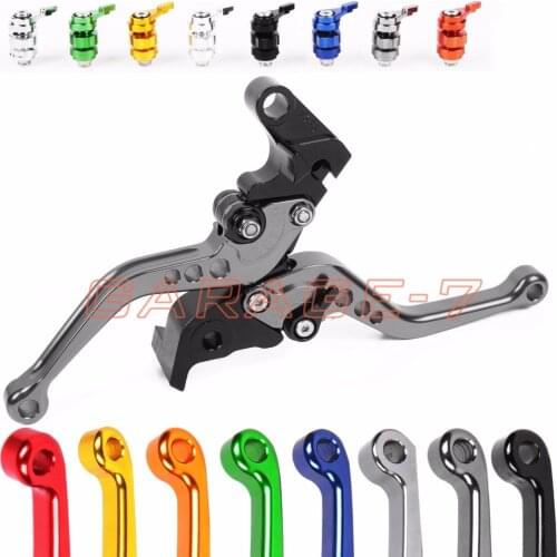 10 Color For Suzuki GSF650 GSF 650 BANDIT GZ250 GS500E GS 500E GS500 500 E 250 CNC Motorcycle Short Or Long Clutch Brake Levers
