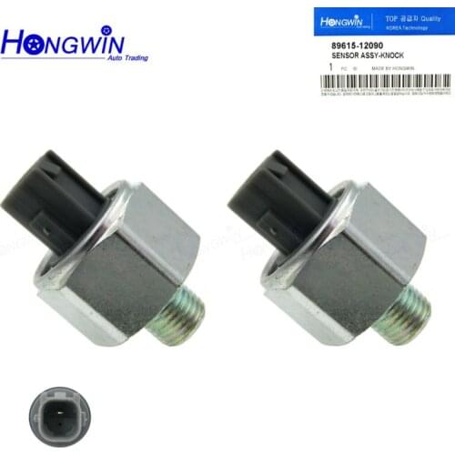 2Pcs 89615-12090 Detonation Knock Sensor Fits Toyota Lexus Avalon Camry Celica Sienna Corolla ES300 GS300 RX300 SC300 8961512090