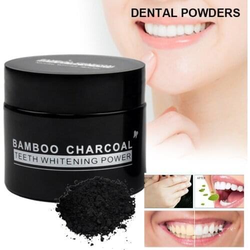 20g Teeth Whitening Oral Care Charcoal Powder Natural Activated Whitener Hygiene Dental Bamboo Charcoal Tooth Powder NN
