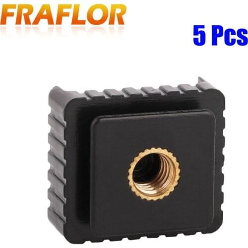 5Pcs Cold Hot Shoe Hotshoe Mount Adapter Converter to 1/4 Thread SC-6 for Camera Studio Flash LED Light Stand Speedlite Tripod