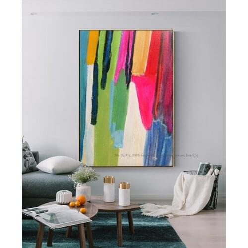 Abstract art paintings modern canvas painting for living room lienzos cuadros decorativos dormitorios home room decoration large