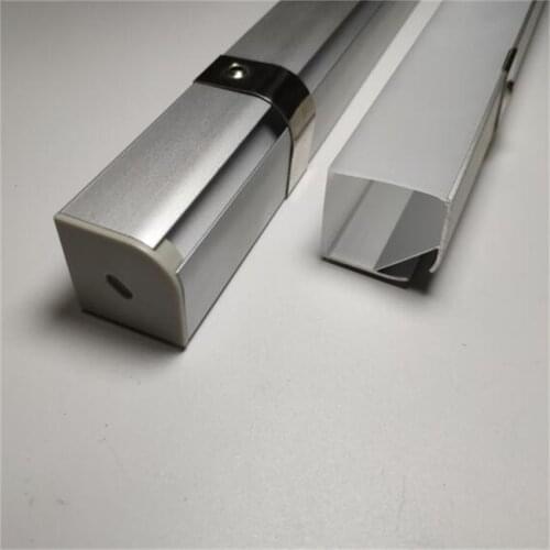 Free Shipping 2000mmX30mmX30mm New LED light Suspend aluminum profile High power LED aluminum profile aluminum led light profile