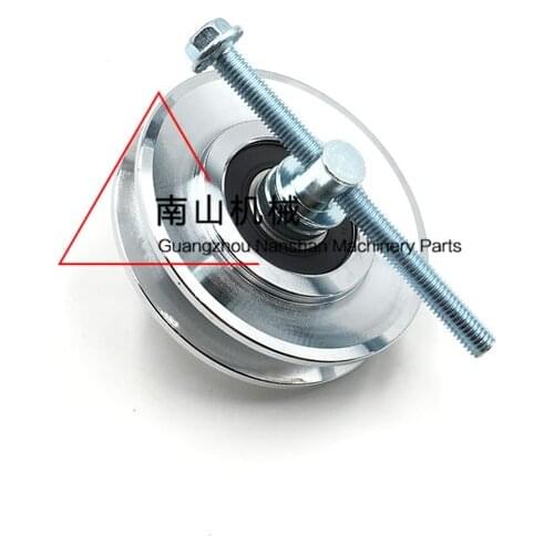 Free shipping for E307D E307C air conditioner pulley adjusting wheel 4M40 engine air conditioner belt tension wheel
