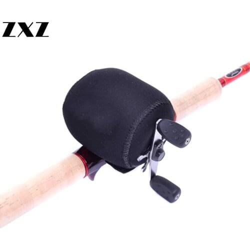 Portable Fishing Reel Cover Reel Bag Pouch Bait Casting Protective Protective Case for Baitcast Cast Drum Wheel Cover Holder