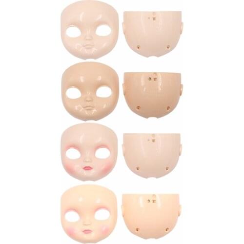 Fortune Days 1/6 ICY face plate white skin natural skin makeup or no makeup accessories 30cm toys