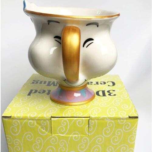 Teapot Mrs. Toot Face Mark Cup Cartoon Ceramic Mug Coffee Cup Childrens Birthday Gift Office Tea Set Coffee Mug