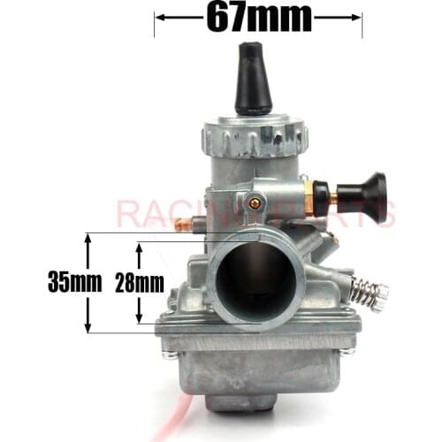 Motorcycle Mikuni VM24 Carburetor PE28 28mm Carb For 125 140 150 160cc Dirt Pit Bike