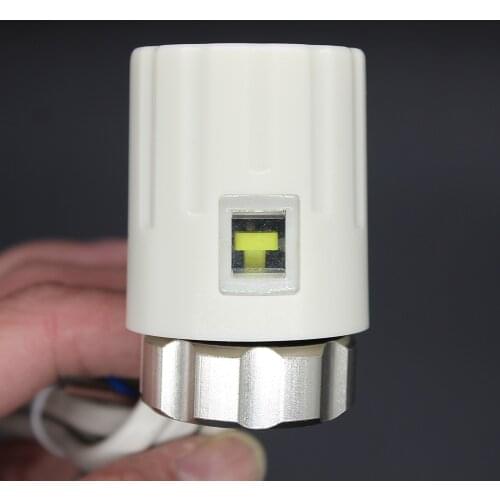 Normally Open Thermal Electric Actuator for Manifold in flooring Heating System parts 230V radiator valve underfloor thermostat