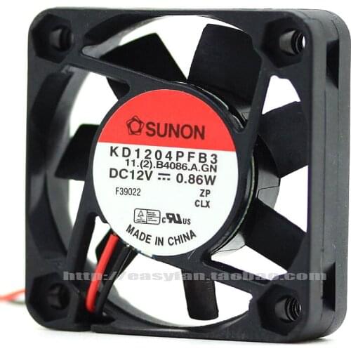 Brand new SUNON KD1204PFB3 4cm 4010 12V 0.86W cooling fan