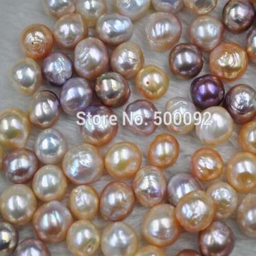 Wholesale 50g luster 12-14mm Baroque Kasumi real pearl free shipping