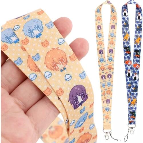 DZ2343 FRUITS BASKET Anime Lanyard For Keychain ID Card Cover Pass student Mobile Phone USB Badge Holder Key Ring Accessories