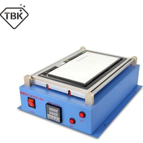 TBK-968 2in1 vacuum lcd separator machine hot plate automatic touch screen separator repair for tablet mobile