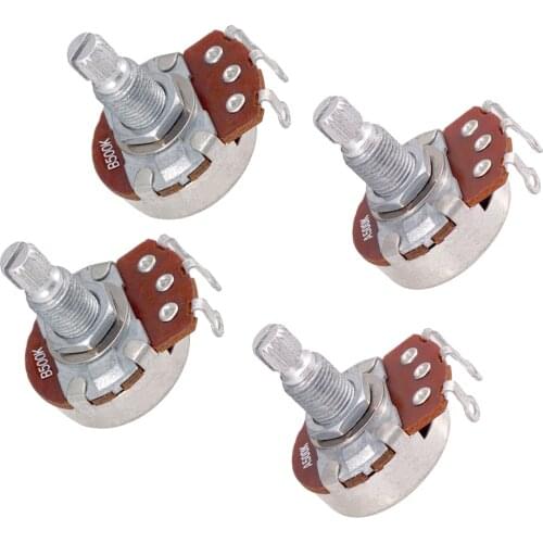 MINI POT Log A / Linear B 500k Volume Tone Potentiometer For Electric Guitar