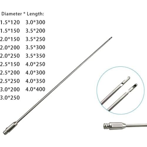 Tri-port Cannulass Fat Harvesting Cannula Three Holes Needle Cannula Autoclavable for Stem Cells Liposuction Instrument