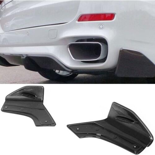 Carbon fiber Rear Lip Splitter Rear Side Valences Fit For BMW F15 X5 M-Sport