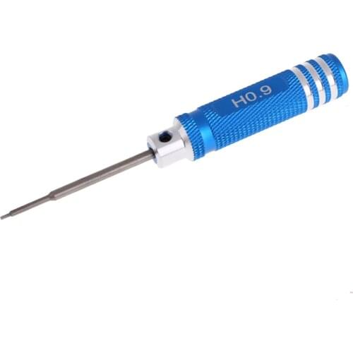 High Quality Hex Wrench Driver 0.9mm White Stainless Steel Screwdriver for R/C Helicopter Parts & Accs