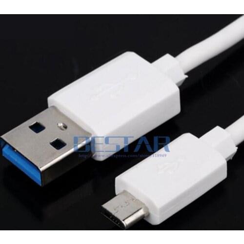Black & White 100cm 1M Micro USB male To USB 2.0 A male travel charging charge data 4pin Cable for android Xiaomi Samsung V8