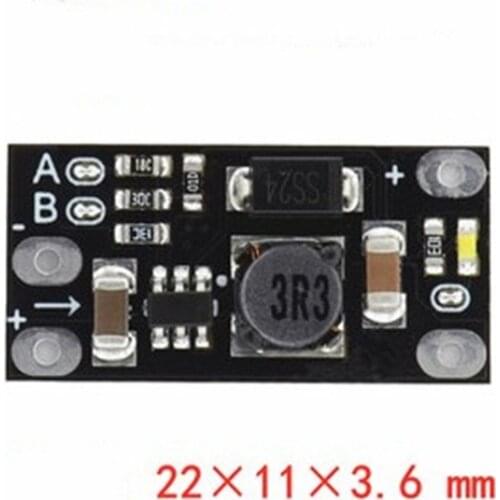 5PCS 10pcs Newest Multi-function Mini Boost Module Step Up Board 5V/8V/9V/12V 1.5A LED Indicator Diy Electronic Voltage Module