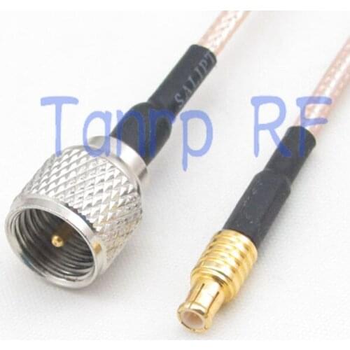 6in mini UHF male to MCX male plug RF adapter connector 15CM Pigtail coaxial jumper cable RG316 extension cord