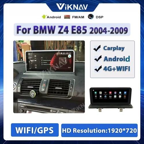 Android car radio with screen For BMW Z4 E85 2004-2009 LHD RHD car multimedia player GPS navigation stereo recorder head unit