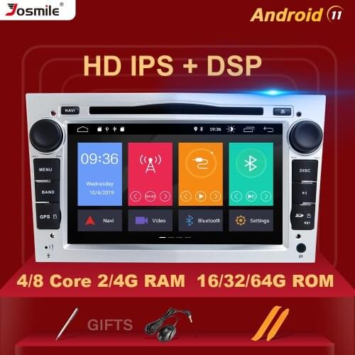 2 din Android 11 Car DVD Multimedia Player For Opel Vectra C Zafira B Corsa D C Astra H G J Meriva Vivaro Radio GPS Navigation