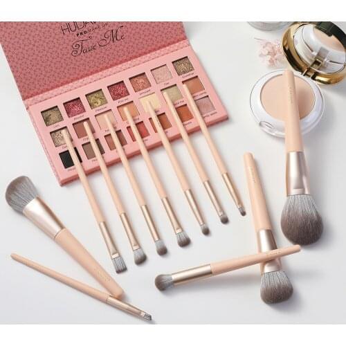 BANFI 12 pcs Girls exclusive fan Makeup Brush eyelash brush edge for make up foundation brush For daily use edge