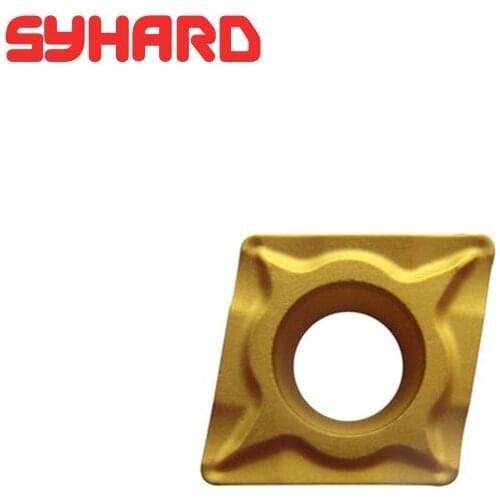 CCMT060204-HM YBC251/YBC252/YBM251 10 pcs/lots cnc carbide turning inserts cnc blade lathe tool for stainless steel