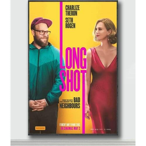 NJ049 Long Shot Movie 3 Silk Posters and Prints wall art Art Poster Home Decor