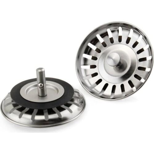 American Kitchen Sink Filter Launching Water Cover for Sink Food Residue Filtration Anti-blocking Device Kitchen Accessories