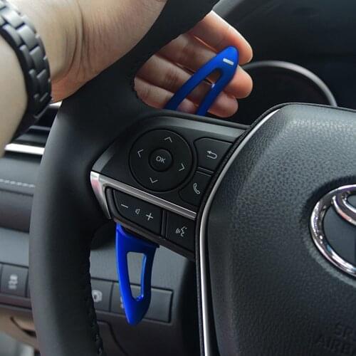 For Toyota Camry SE GR WS Corolla RAV4 XSE Hybrid Crown Avalon Car Steering Wheel Paddle Shift Extend Quick Shifters DSG Sticker