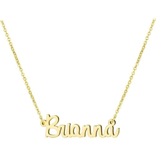 Customized Necklace Stainless Steel Necklace Letter English Name Jewelry Necklace