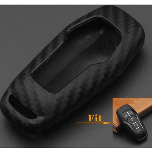 Kutery Remote Car Key Case Silicone Protect Shell For Ford Lincoln Escape Explorer Flex Flex Taurus Fusion Car Styling