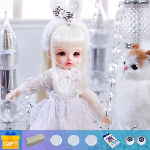 Napi Karou Doll BJD 1/6 Girls beautiful dress Fullset complete professional makeup Toy Gifts movable joint doll