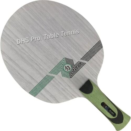 Sanwei GREEN EVEN (QY-1091, 11 Ply Even Wood, Control) Table Tennis Blade for 40+ Racket Ping Pong Bat