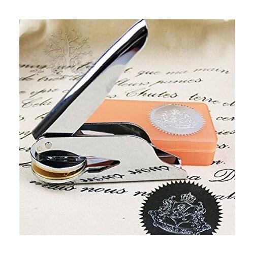 New Design Your Own Custom Picture Logo Letter Personalized Embosser Stamp