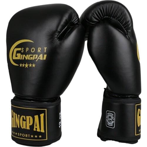 Cosy Boxing King gloves Male Female MMA King Glove mitts teenager birthday gift gloves 12oz 10oz 5 colors Optional wholesale