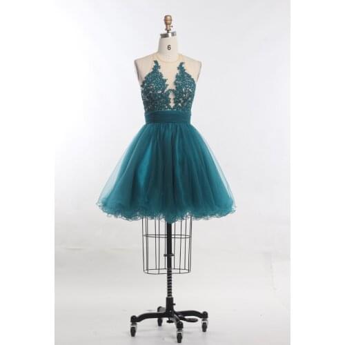 Homecoming Dresses 2020 for Girls V-neck Embroidery Sexy Mini Party Gowns Plus Size vestido de noi