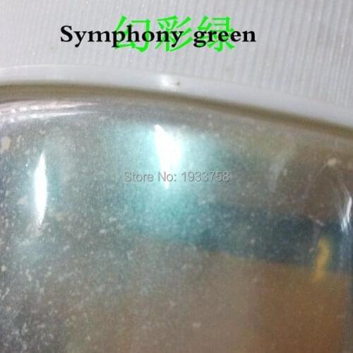Symphony series GREEN color natural Nail polish powder,flash eyeshadow powder,soap dye mica/pearl powder,car paint powde