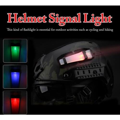 Tactical Flashlight Helmet Tactical Helmet Light Ordinary Light Mode And Flashing Mode Safety Flashing For Bike Sports Driving