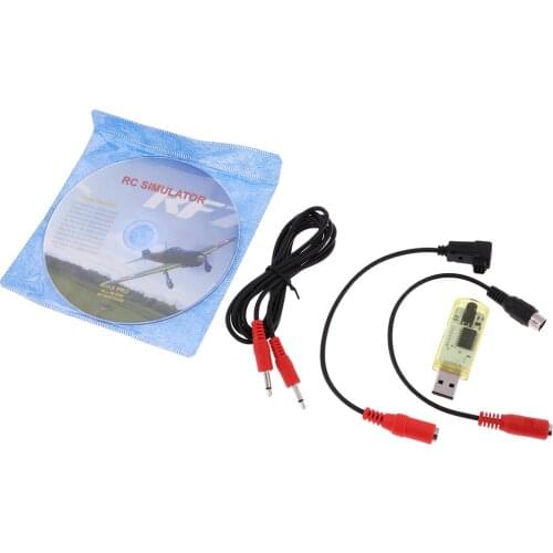 G7 22 In 1 USB Flight Simulator RC Simulator For G7 G6 G5.5 G5 PH4.0 RC Simulator Flight Simulator Cable for G7 Transmitter