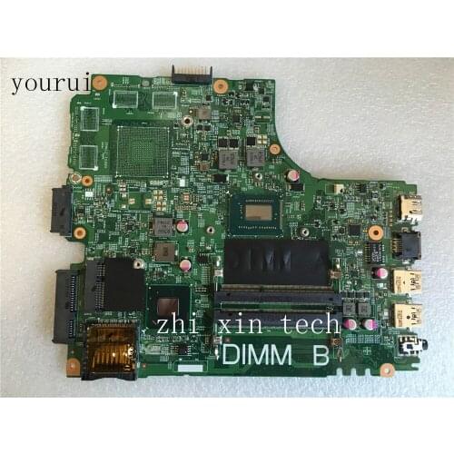 Yourui For Dell 3421 5421 Laptop motherboard with i5-3337u CPU CN-0606R4 0606R4 606R4 DDR3 Test ok