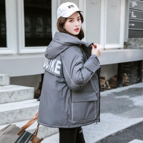 Womens cotton-padded clothes in winter winter coat