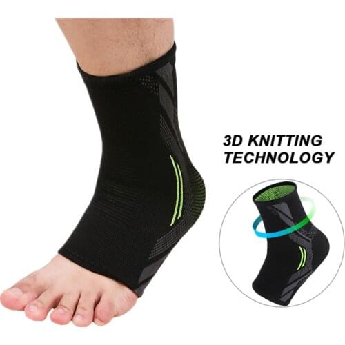 1 Piece Of Knitted Elastic Ankle Support Sports Fitness Elastic Breathable Ankle Support Equipment Unisex Warm Foot Sports Socks