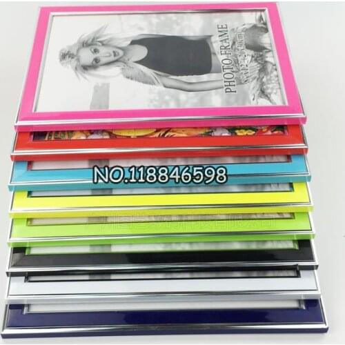 10pcs A4 photo Frame with Silver Edge+10pcs A4 Blank Heat Trasnfer Jigsaw